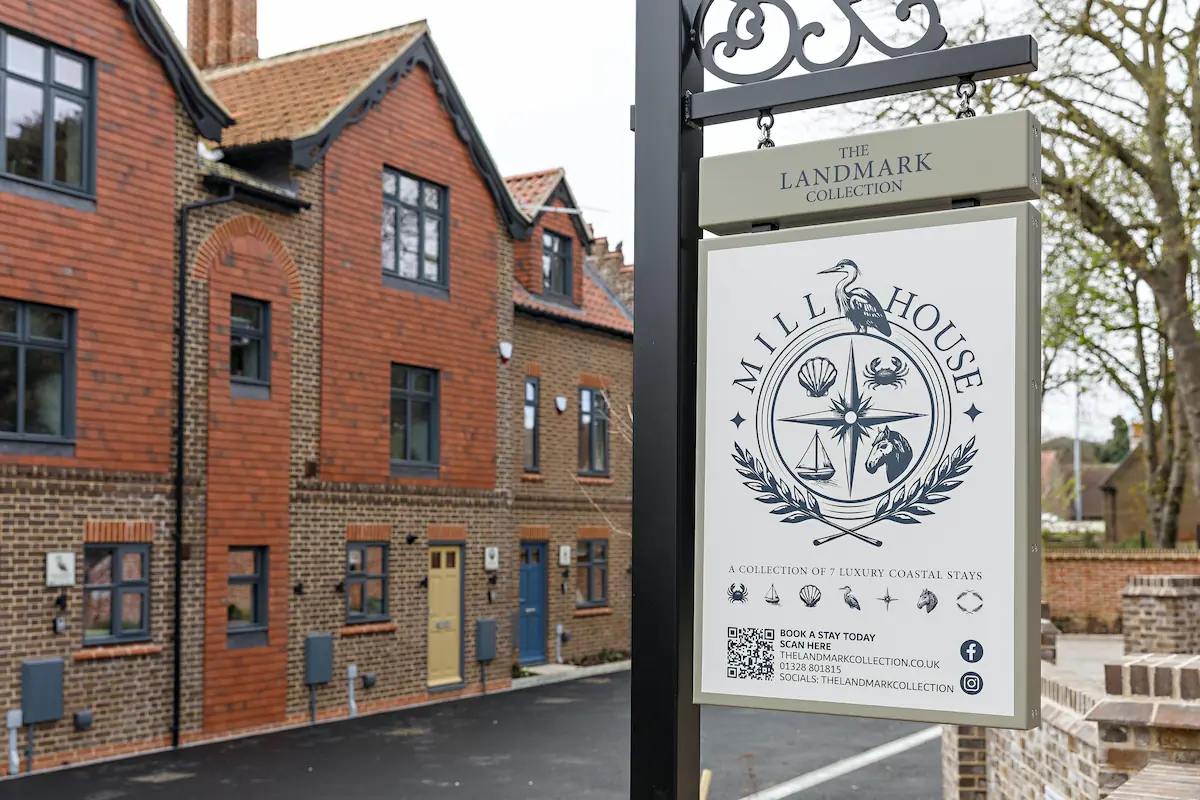 An instagram post of Mill House's sign.