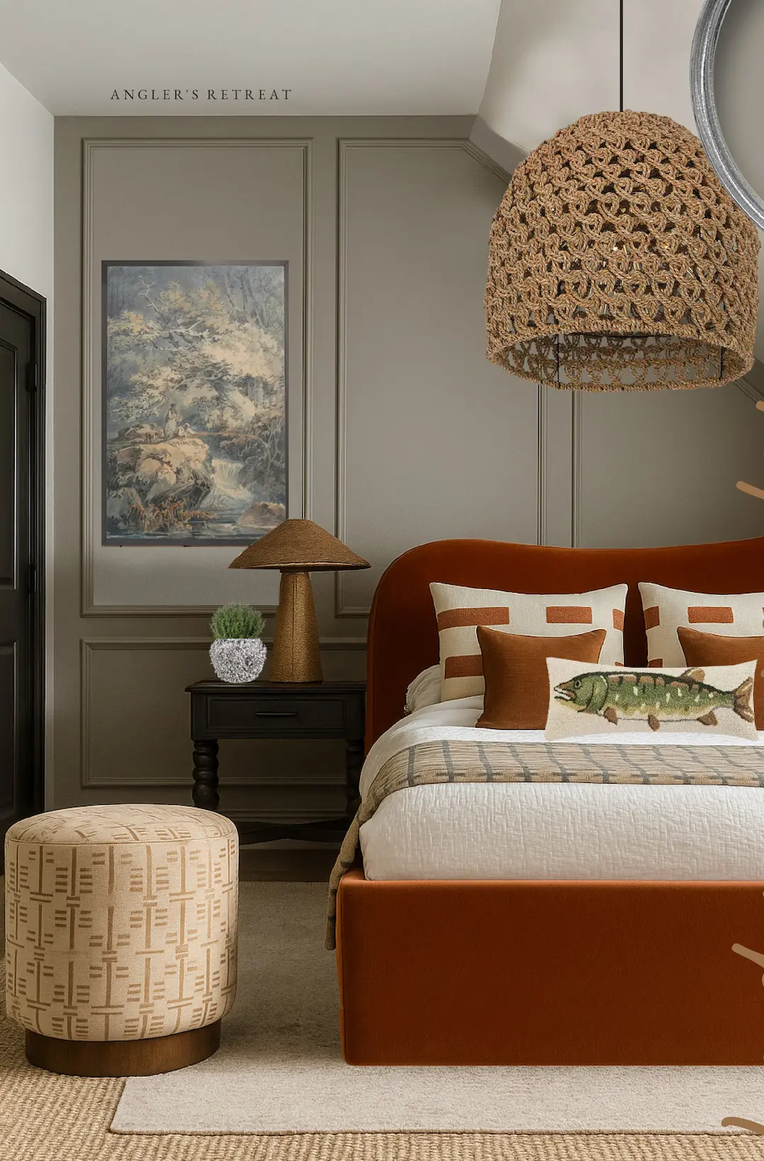 A room with a bed and a window