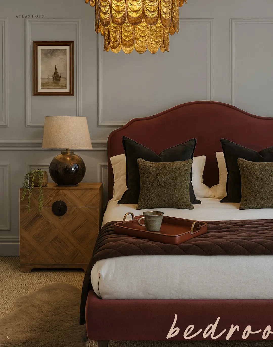 A room with a bed and a window